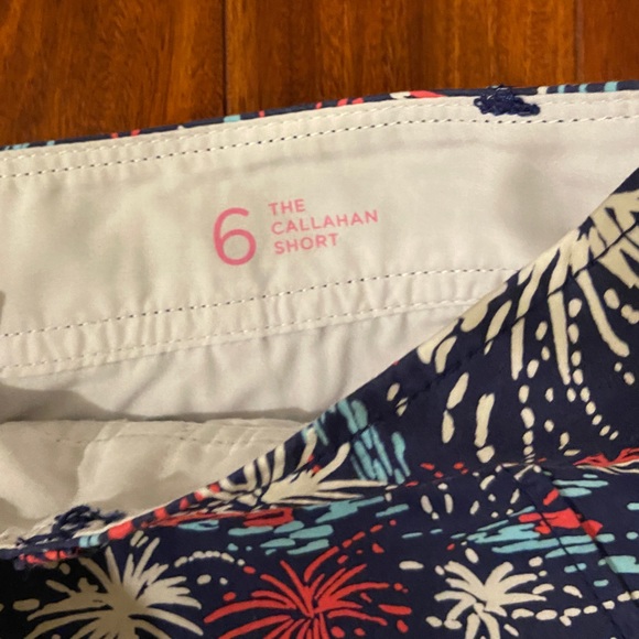 Lilly Pulitzer Sparks Fly Callahan Shorts - Picture 2 of 2